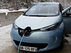 Polnilnica električnih vozil (Renault Zoe)
